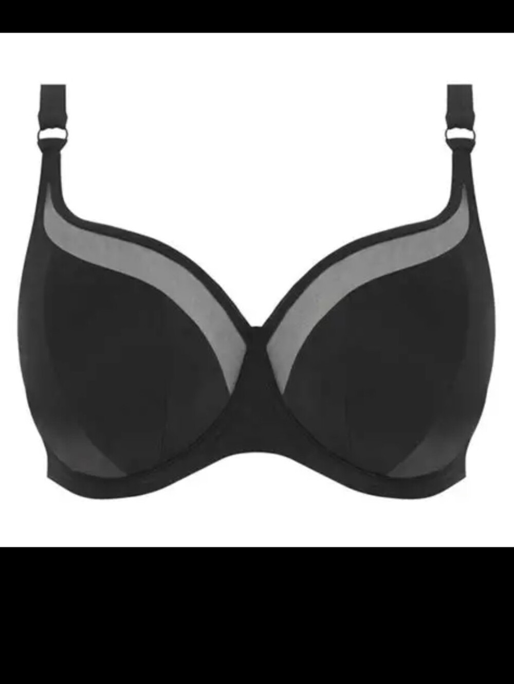 Elomi Black Underwire Bikini Bra US 36i